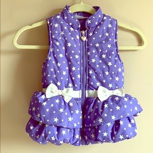 Girls 4T Puff Vest Perfect for Spring/Fall